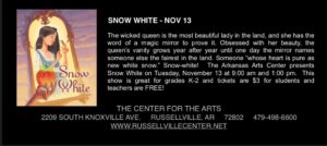 Snow White @ The Center for the Arts