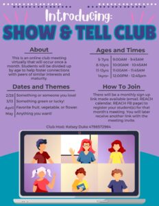Show and Tell Club @ Online